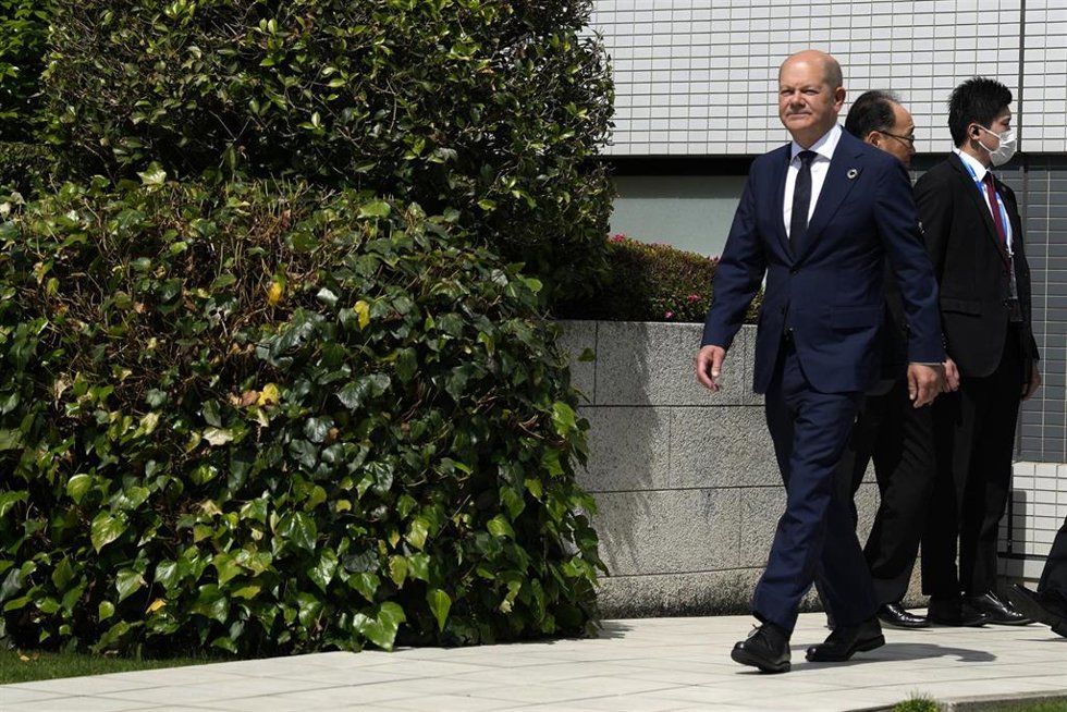El canciller de Alemania, Olaf Scholz