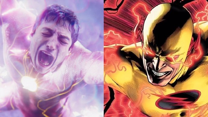 Así luce el Flash Reverso en la película de The Flash... En un impactante fan-art