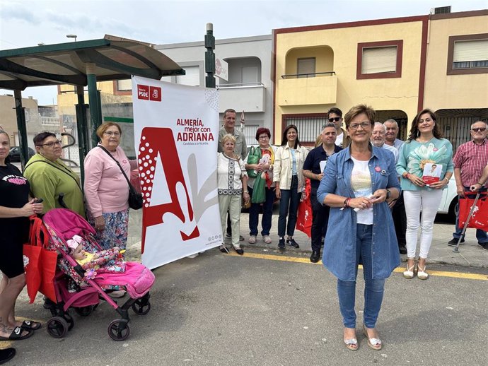 Adriana Velarde, candidata del PSOE a la Alcaldía de Almería
