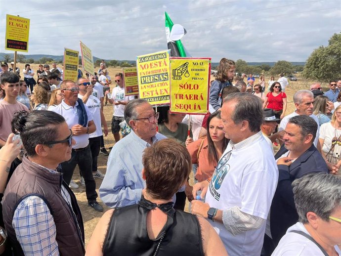 Fernando Baselga en Valdecaballeros.