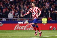 Morata sufre un esguince cervical ante Osasuna
