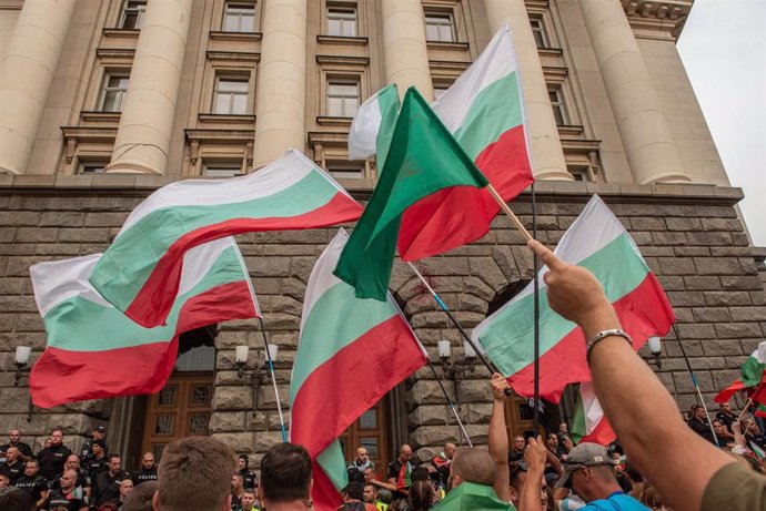 Archivo - Manifestación en Sofía, Bulgaria