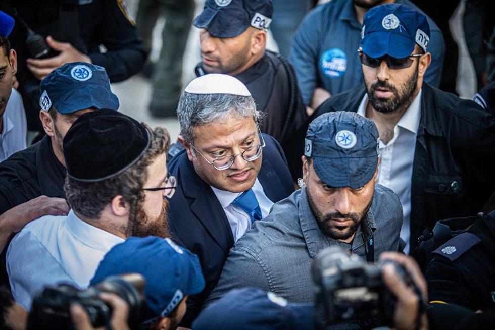 El ministro de Seguridad israelí, Itamar Ben Gvir