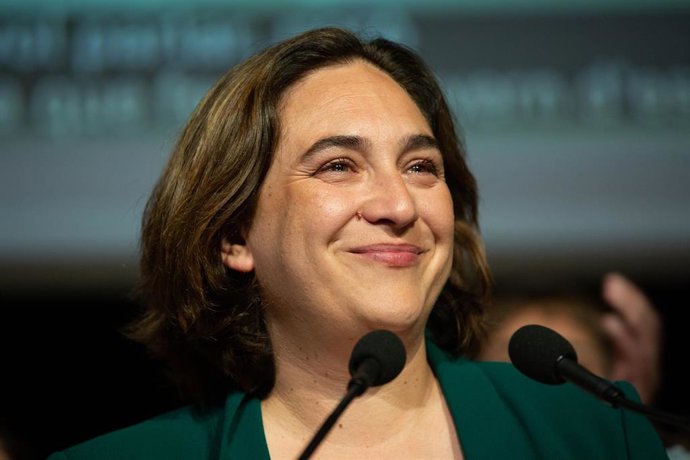 Archivo - La candidata de Barcelona En Comú a l'Alcaldia de Barcelona, Ada Colau,