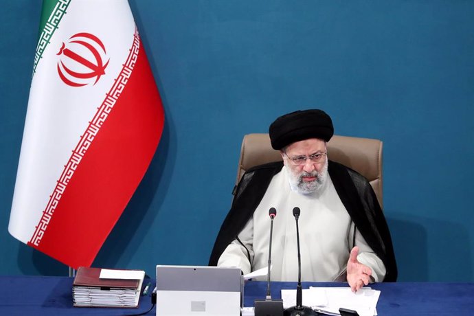 Archivo - El presidente de Irán, Ebrahim Raisi