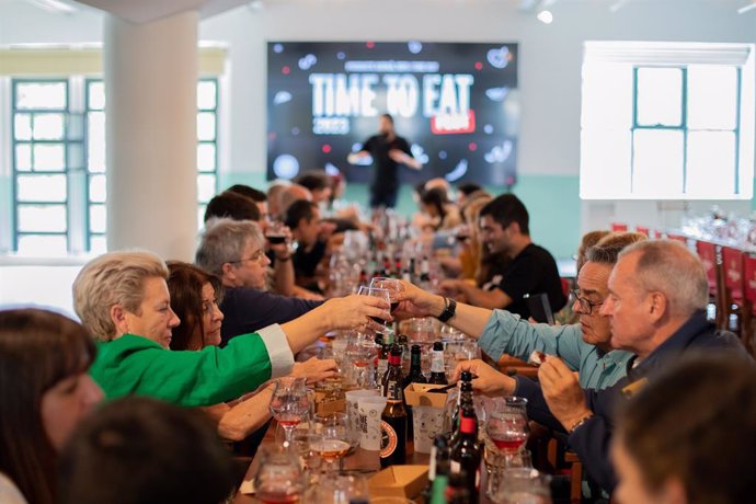 Un grup d'assistents al Time To Eat Fest 2023