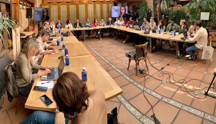 La alcaldesa de Toledo y candidata a la reelección, Milagros Tolón