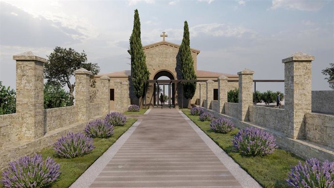 Render del nuevo tanatorio y cementerio de Marratxí