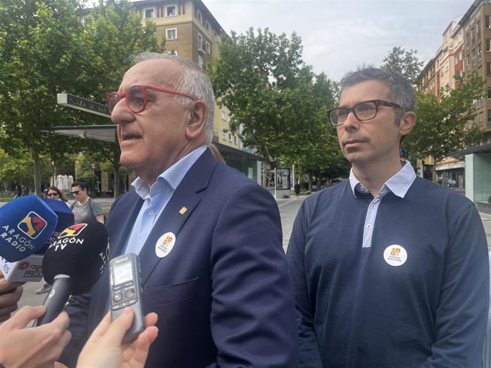 El candidato del PAR a la Alcaldía de Zaragoza, Clemente Sánchez-Garnica.