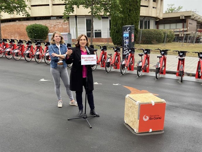 L'alcaldessa de Barcelona i candidata de BComú a la reelecció, Ada Colau