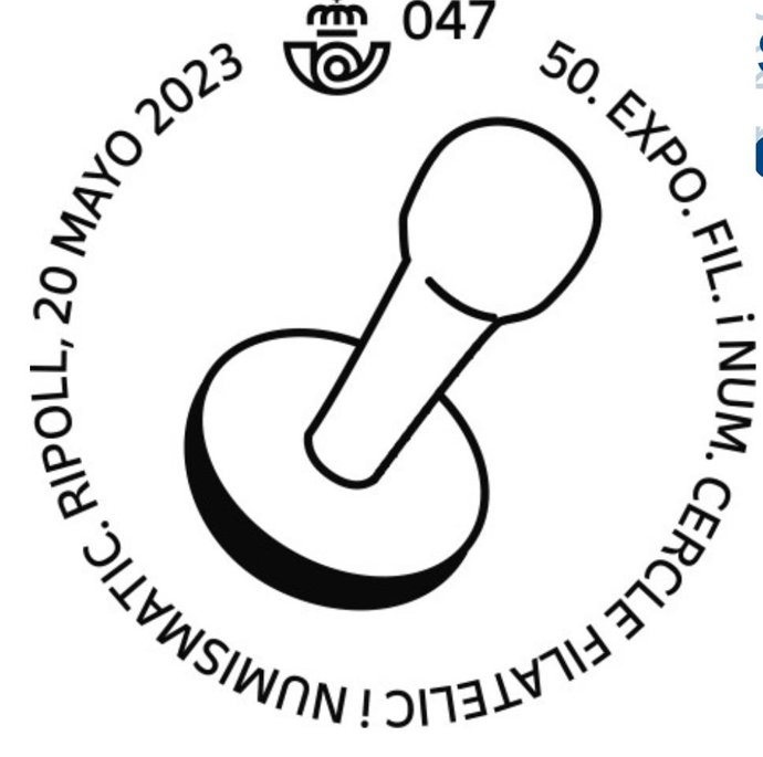 Correos dedica un matasellos a la 50 Exposició del Cercle Filatlic i Numismtic de Ripoll (Girona)