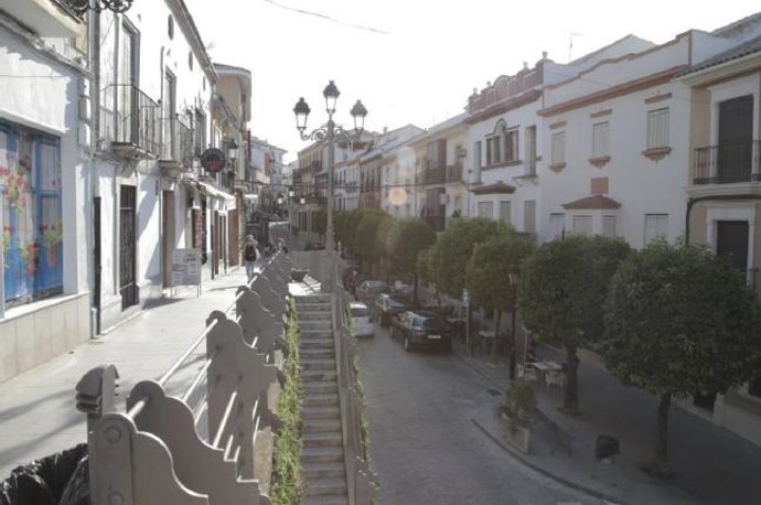 Calle Amador de los Ríos en Baena.