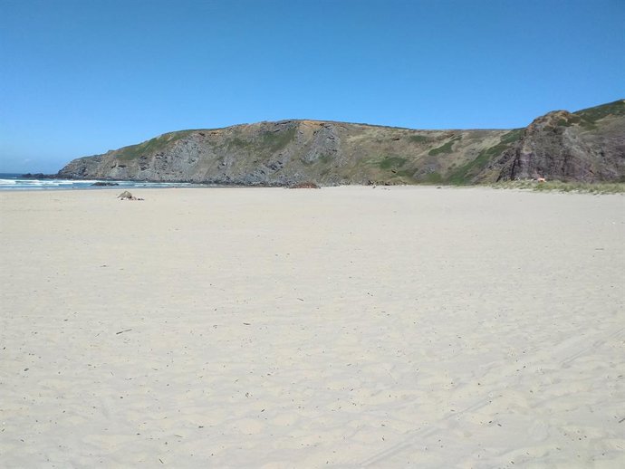 Archivo - Playa asturiana de Xagó.