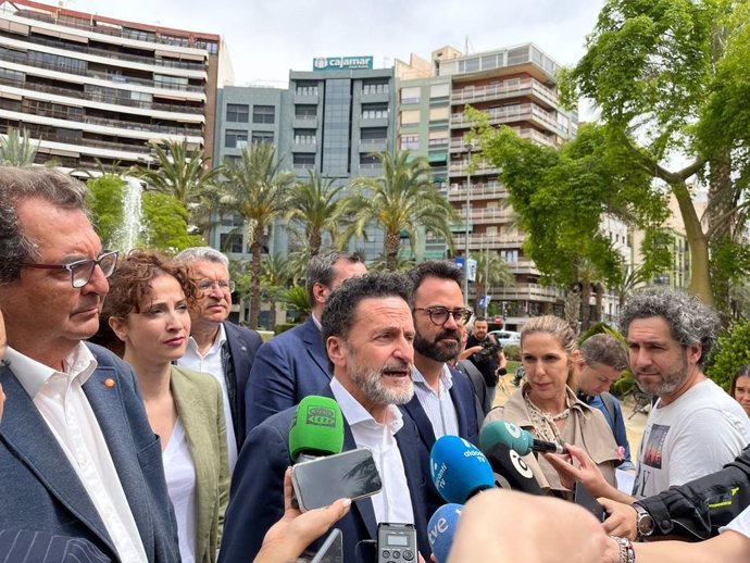 El portavoz adjunto de Ciudadanos (CS) en el Congreso, Edmundo Bal, en Alicante.