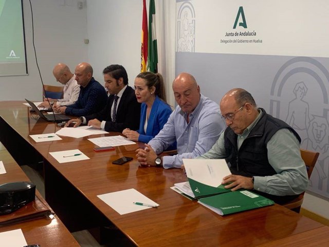 Imagen de la reunión del comité asesor del Plan Infoca en Huelva.