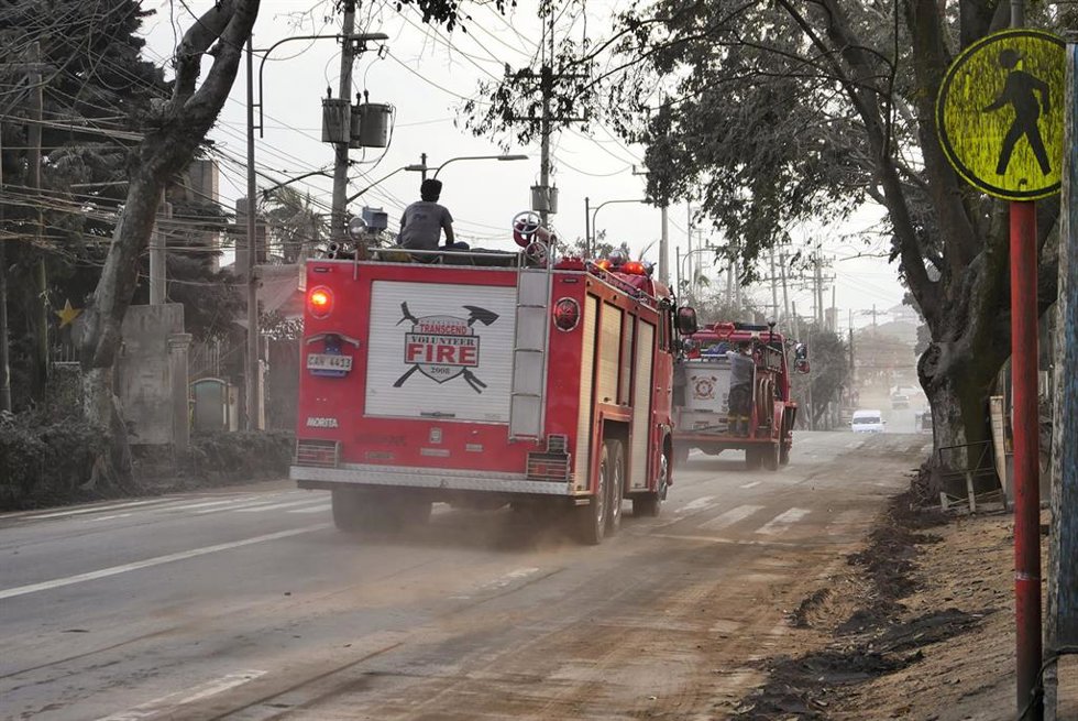 Archivo - Imagen de archivo de bomberos de Filipinas.