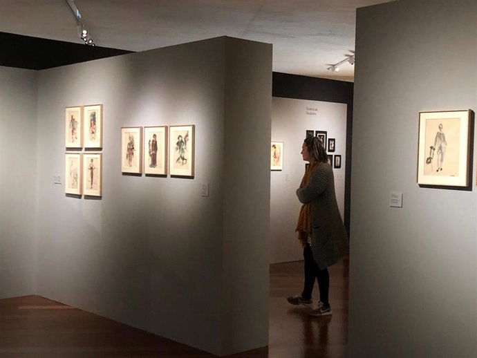 Exposición de dibujos de Amable Arias.