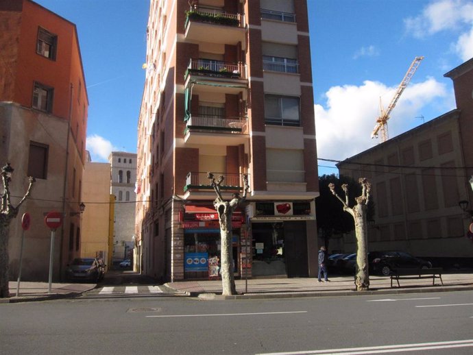 Archivo - Calles del barrio de La Villanueva en Logroño
