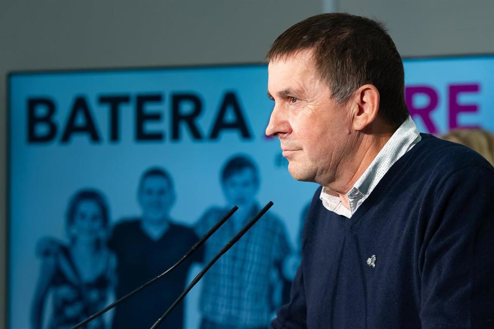 Archivo - El coordinador general de EH Bildu, Arnaldo Otegi