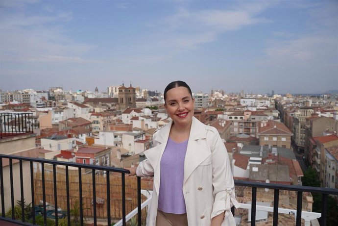 Maru Díaz, candidata de Podemos-Alianza Verde a la Presidencia del Gobierno de Aragón