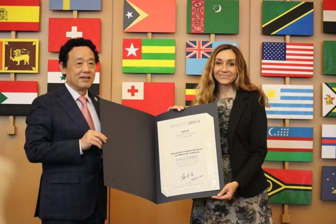 Entrega del reconocimiento