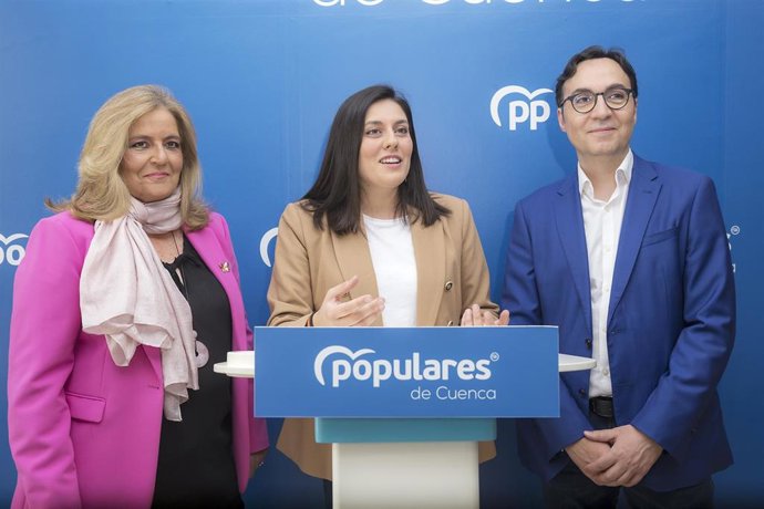 Archivo - La candidata del PP en Cuenca, Beatriz Jiménez.