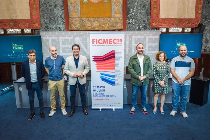 Presentación de la vigesimoquinta edición del Festival Internacional de Cine Medioambiental de Canarias (FICMEC)
