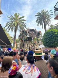 Las hermandades de Ayamonte e Isla Cristina (Huelva) ya se dirigen a El Rocío