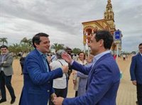 Moreno pide a Sánchez que "tenga una agenda de agua y tome decisiones urgentes" para auxiliar a agricultores y ganaderos