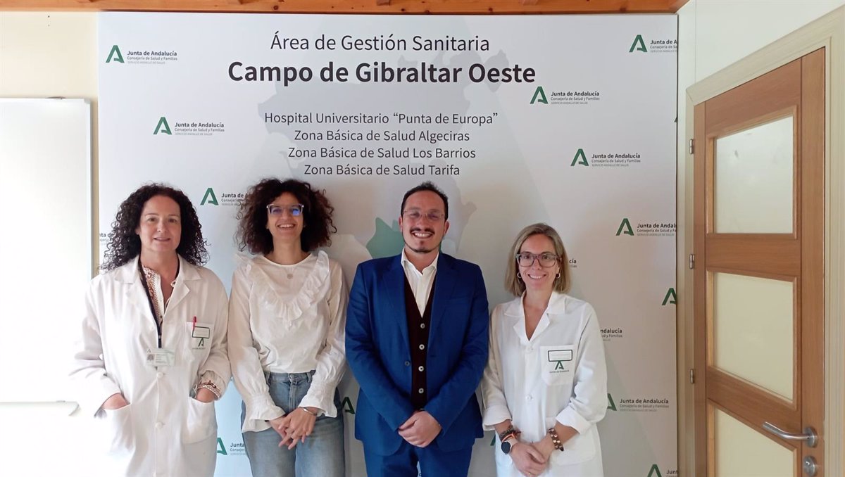 Due operatori sanitari italiani imparano nella zona di Campo de Gibraltar come funziona il sistema sanitario andaluso