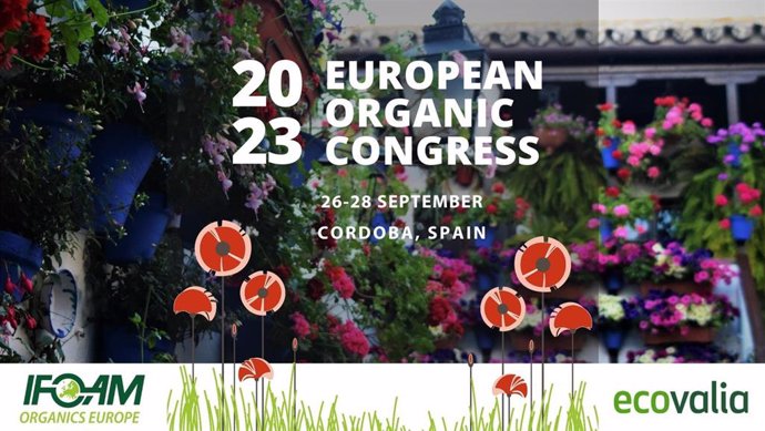 Cartel del Congreso Europeo de Producción Ecológica (EOC23).