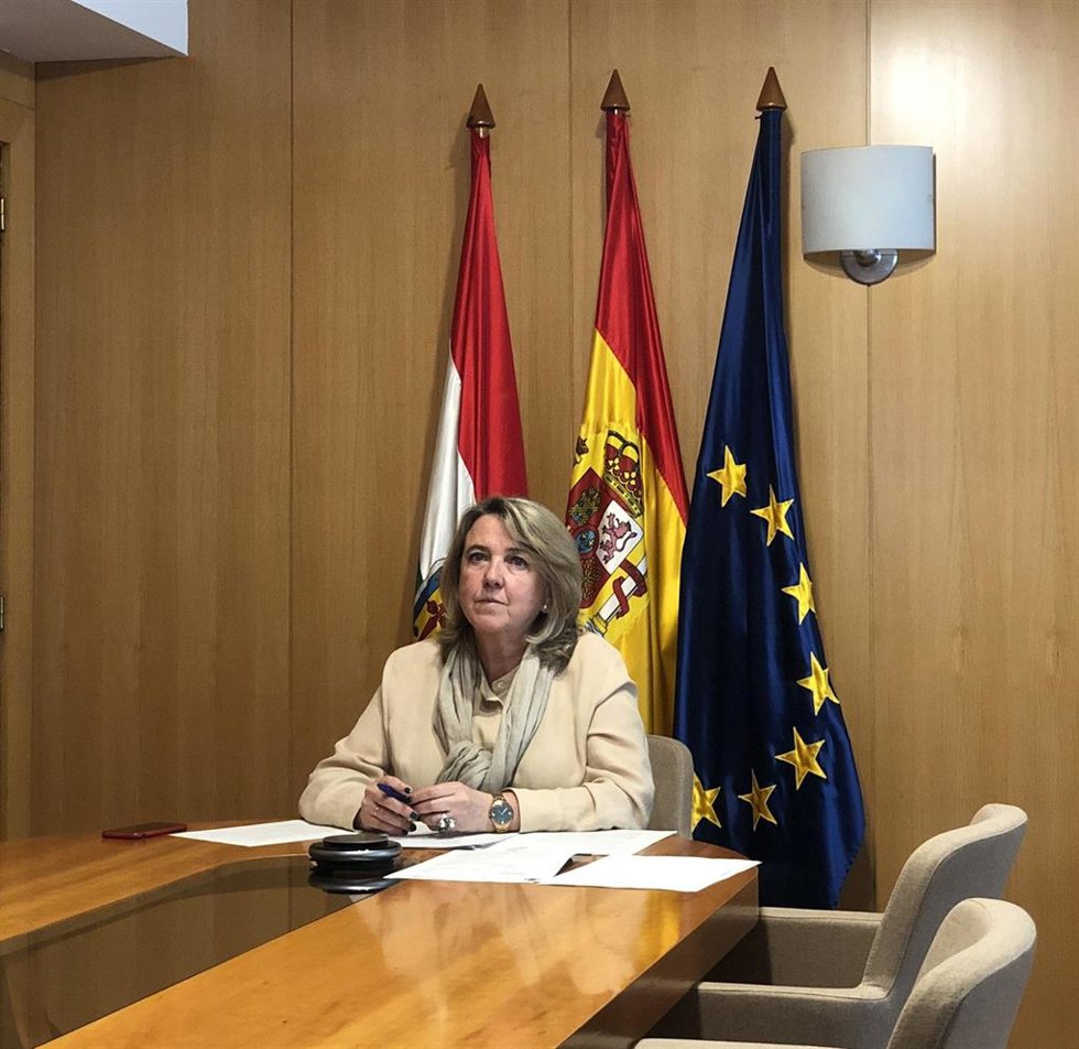 La consejera de Agricultura, Ganadería, Mundo Rural, Territorio y Población, Eva Hita