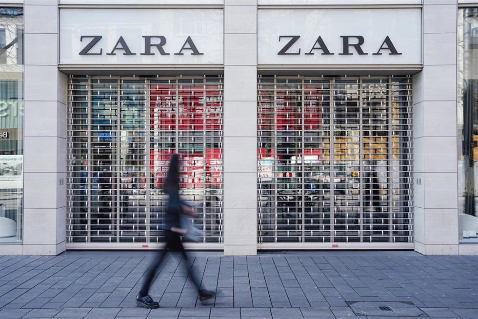 Archivo - Escaparate Zara