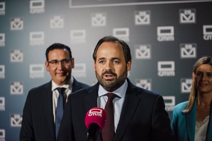 El candidato del PP a la Presidencia de Castilla-La Mancha, Paco Núñez