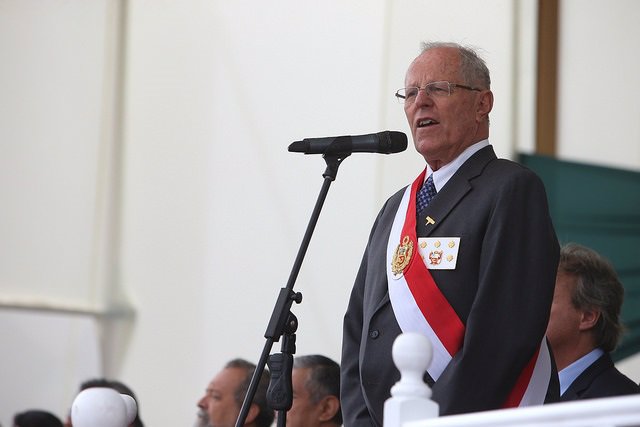 Archivo - El expresidente de Perú Pedro Pablo Kuczynski