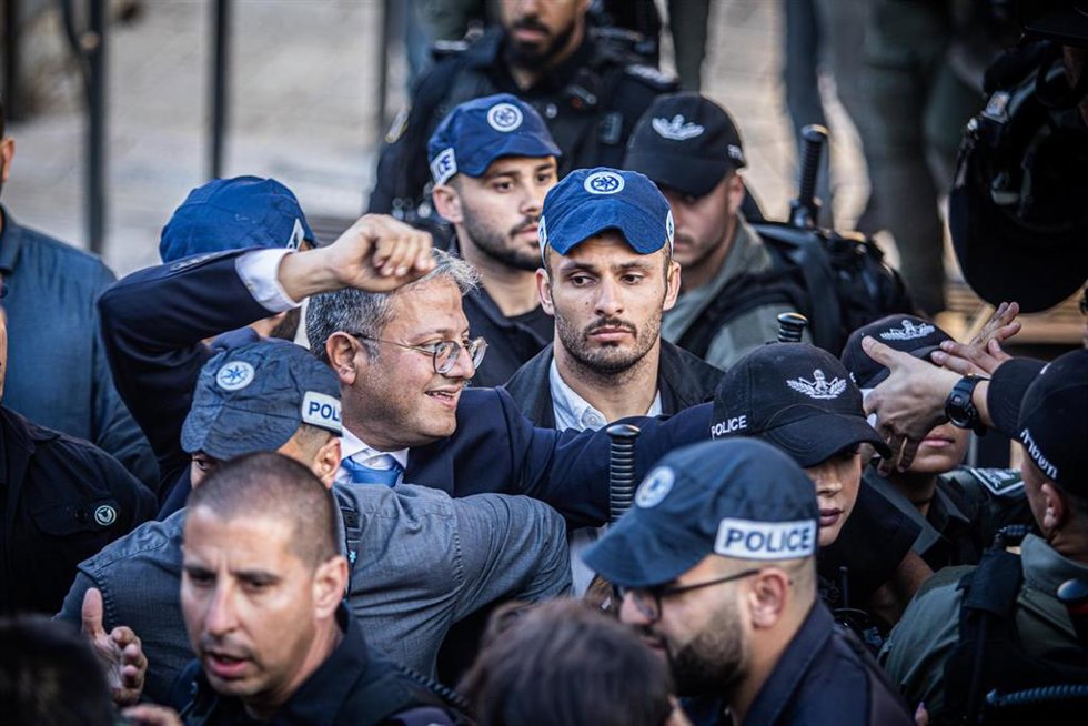 El ministro de Seguridad de Israel y líder ultranacionalista, Itamar Ben Gvir