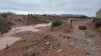 Las lluvias dejan más de 300 litros por metro cuadrado acumulados en Cuevas del Almanzora (Almería)