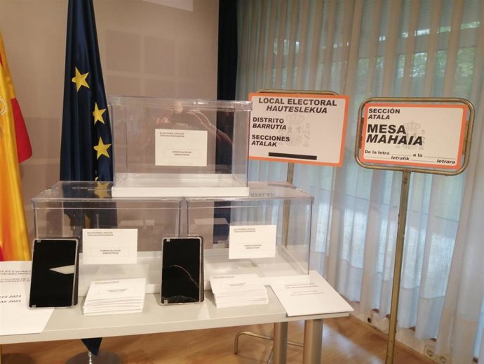 El Gobierno ha dado a concoer el dispositivo para las elecciones municipales del 28 de mayo en Euskadi