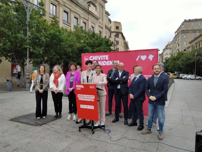 Acto de este martes del PSN.