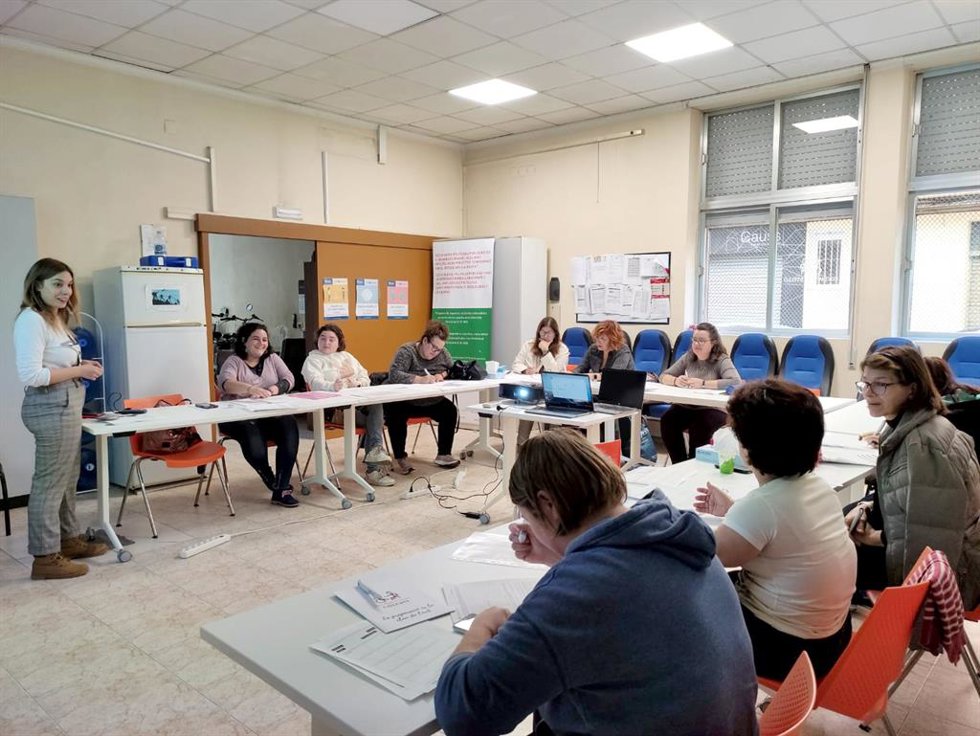 Taller de autoestima de COCEMFE.