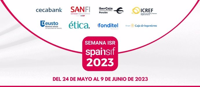 La Semana ISR que organiza Spainsif celebrará la 12 edición en formato presencial entre el 24 de mayo y el 9 de junio