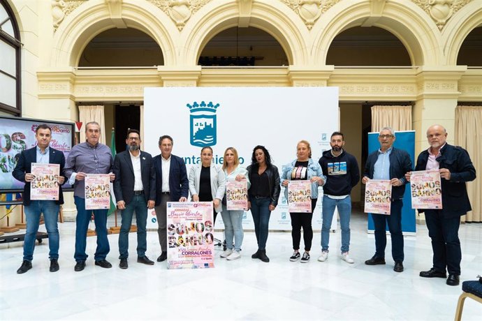 Presentación de las jornadas de Barrio Abierto en Cruz Verde-Lagunillas, Ollerías y Capuchinos Sur, y la XVII Semana Popular de los Corralones de Trinidad y Perchel.