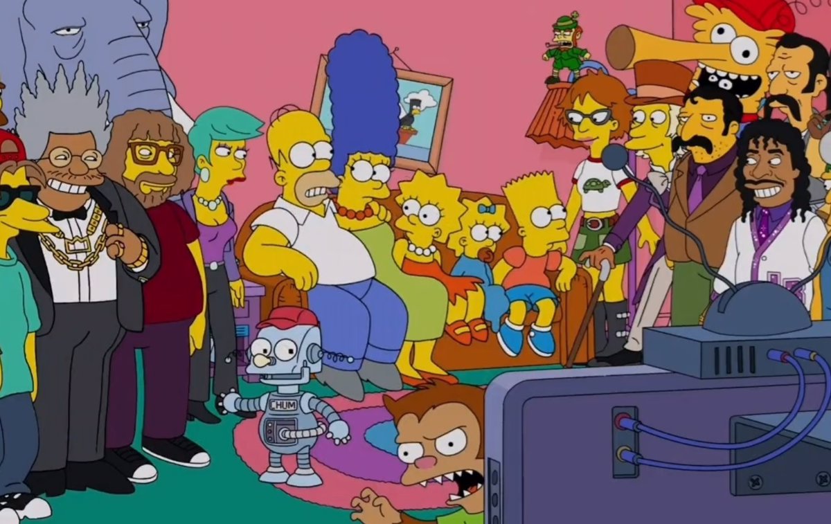 Los Simpson celebran su episodio 750 atestando su intro con 750 personajes