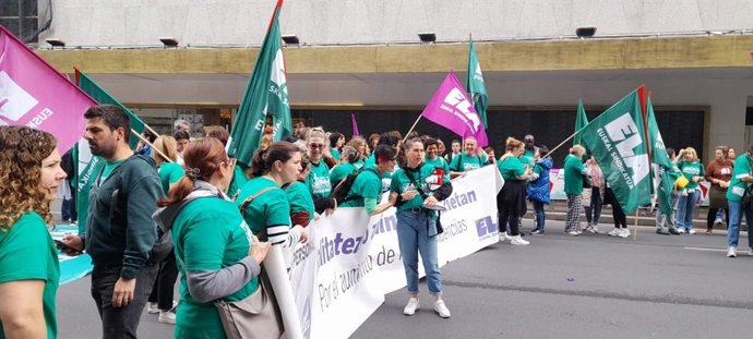 Trabajadoras de residencias de Bizkaia
