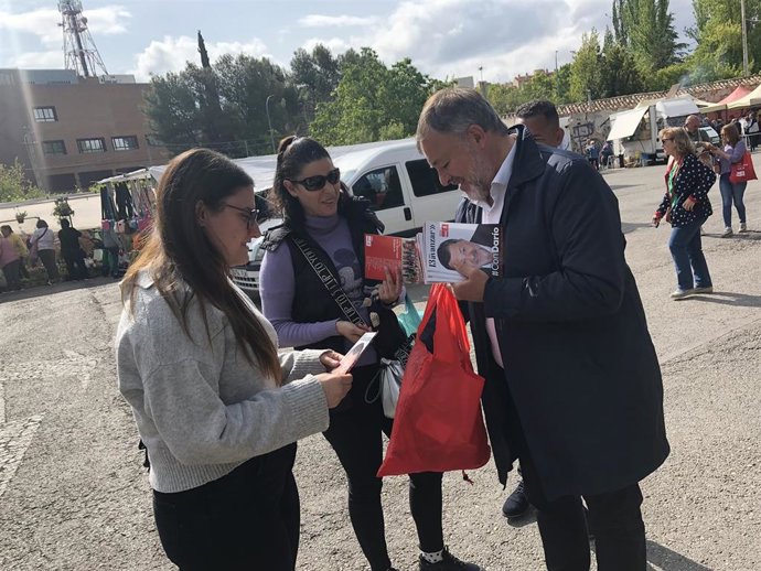 Darío Dolz, candidato a la reelección a la Alcaldía de Cuenca por el PSOE.