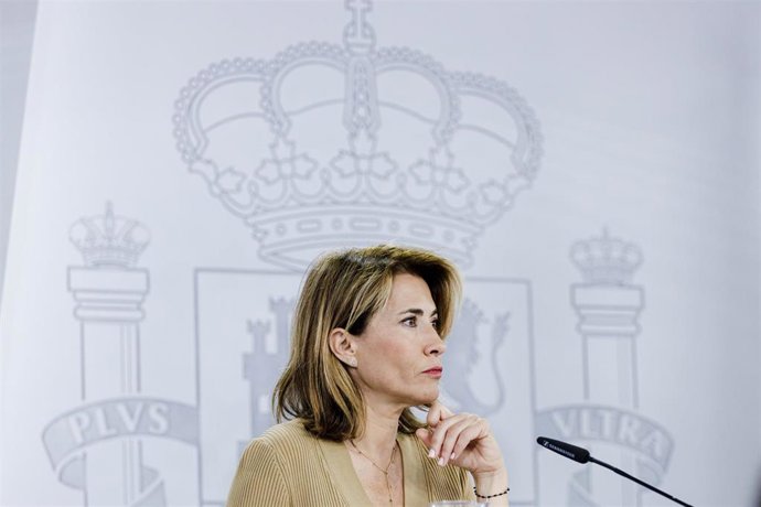 La ministra de Transportes, Movilidad y Agenda Urbana, Raquel Sánchez. 