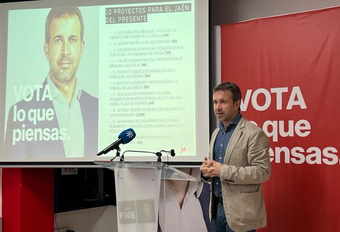 Julio Millán en la rueda de prensa.