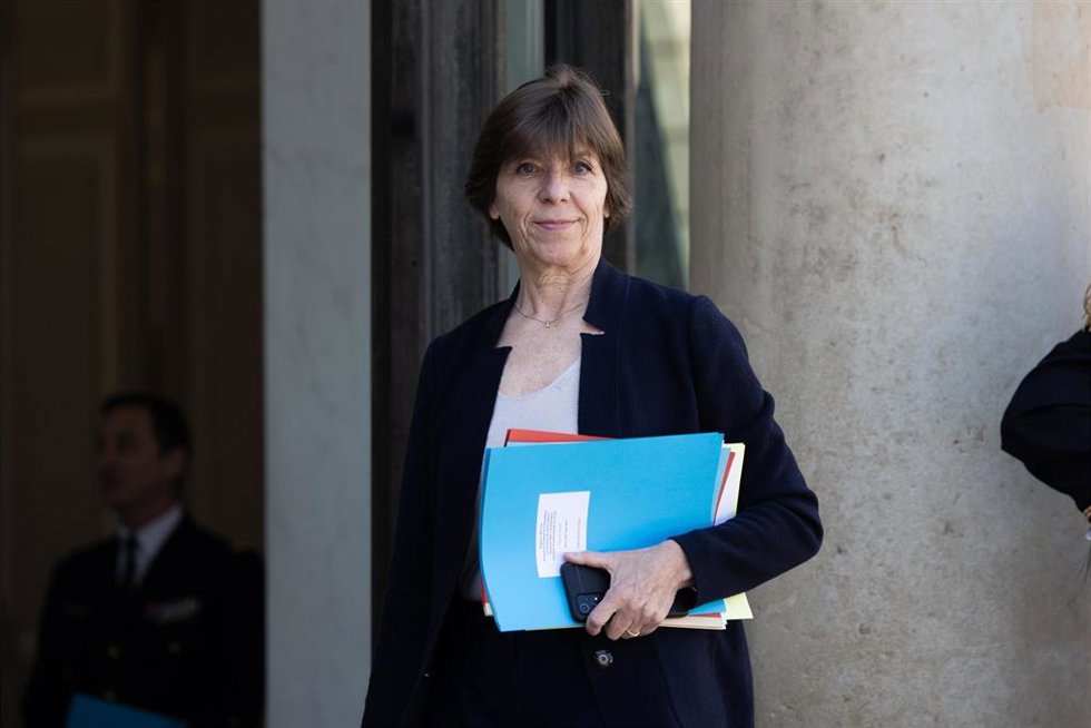 Catherine Colonna, ministra de Exteriores de Francia