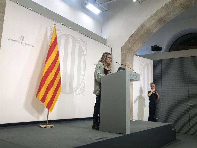 La portaveu del Govern, Patrícia Plaja