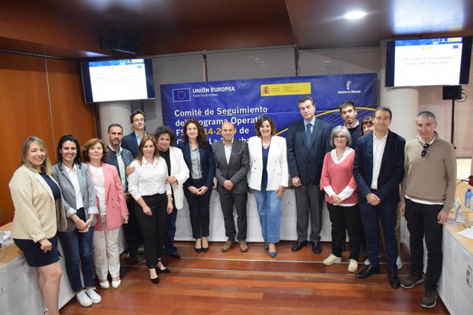 La consejera de Economía, Empresas y Empleo, Patricia Franco, ha clausurado la jornada que el comité de seguimiento del Fondo Social Europeo ha celebrado en Toledo.